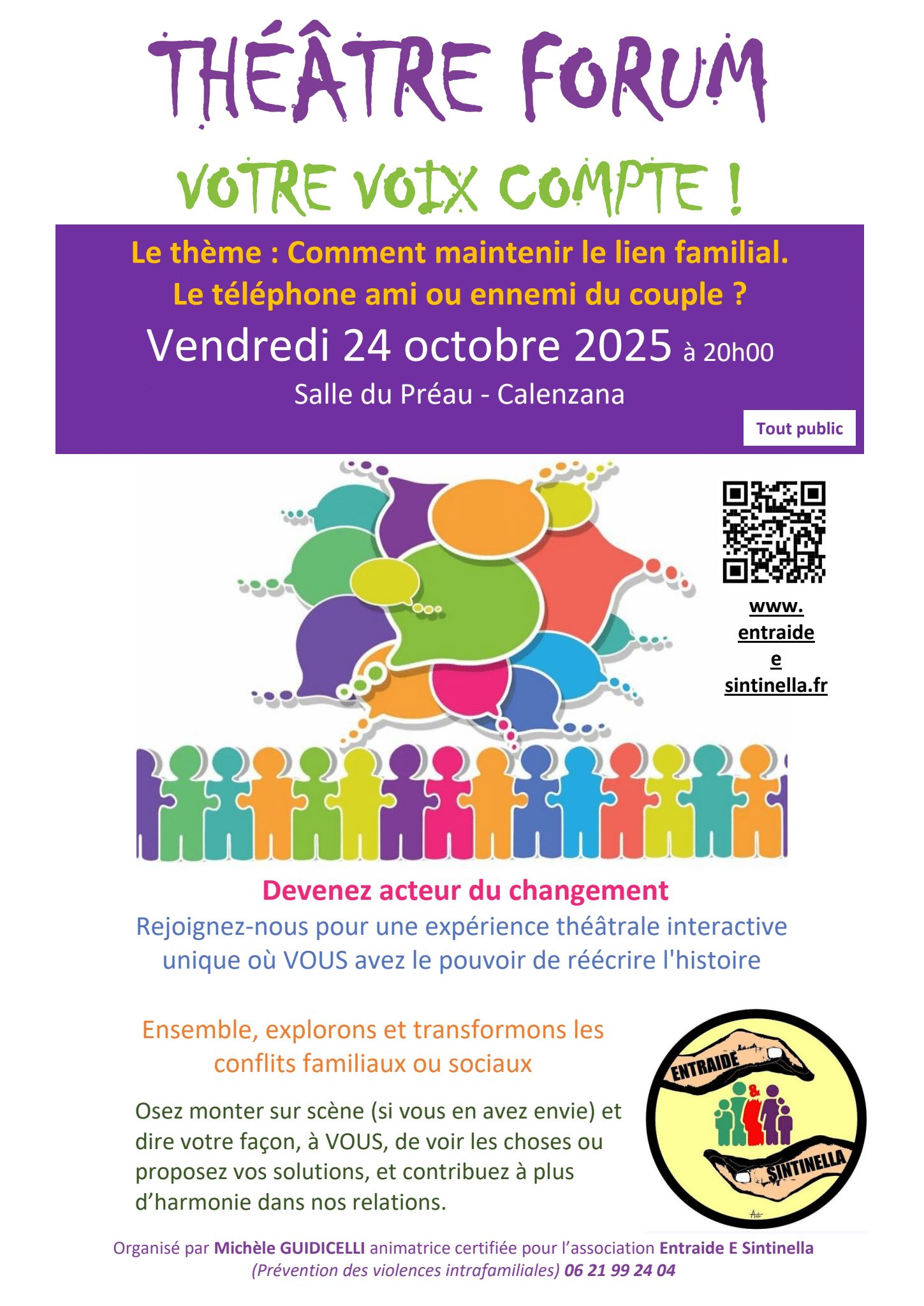 2025-10-24 Affiche THÉÂTRE FORUM Clz