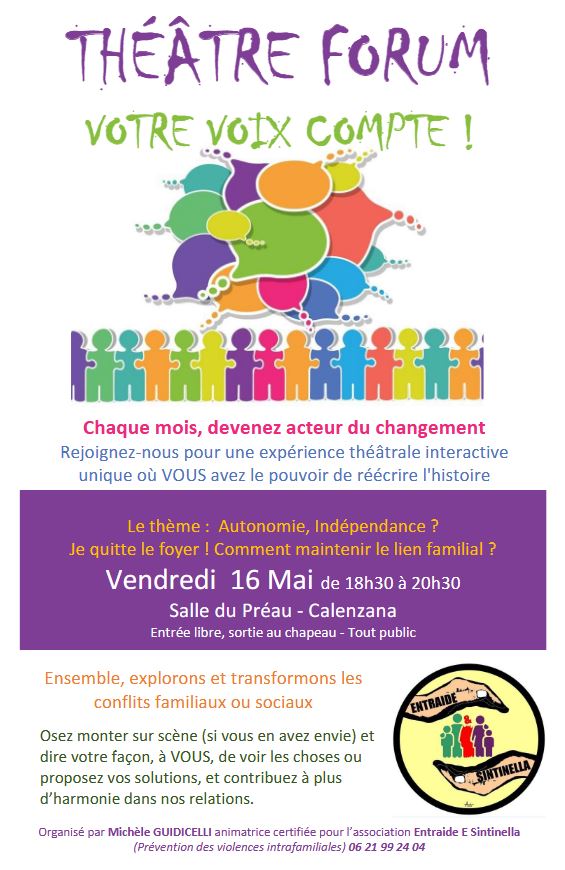 2025-05-16 Théâtre Forum au Préau de Calenzana
